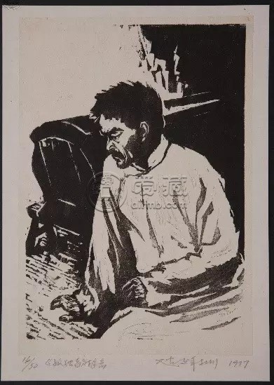 赵延年版画作品欣赏，赵延年版画高清图片